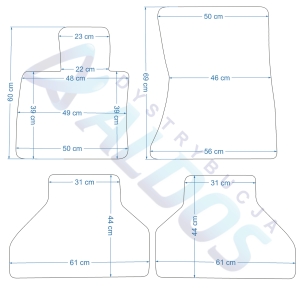 Dywaniki gumowe Petex - BMW X5 F15 11/2013-10/2018r.