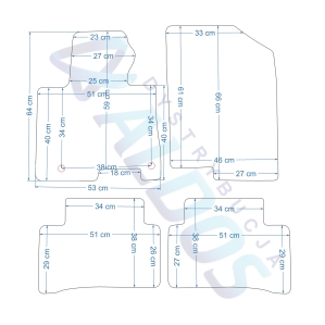 Dywaniki gumowe Petex - Hyundai Tucson od 09/2020r.